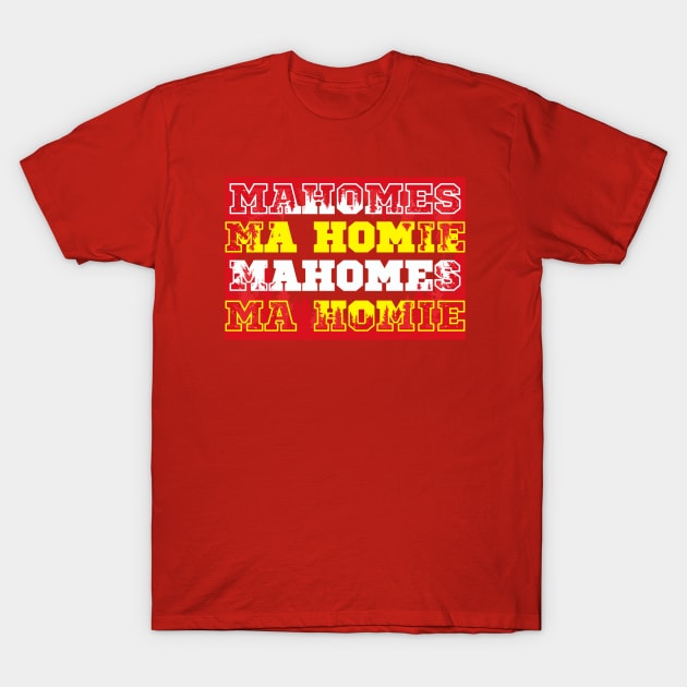 PATRICK MAHOMES MA HOMIE T-Shirt by Lolane